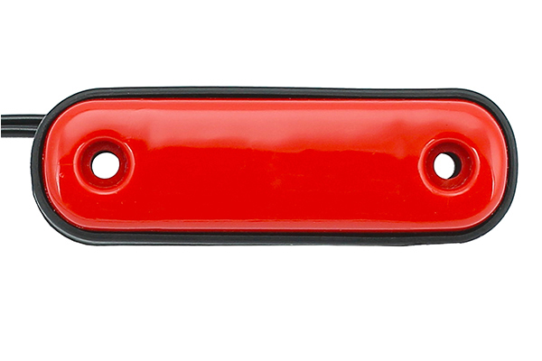 Фонарь габаритный LED 12-24V, MINI, красный (L=80мм, 3-светодиода , мод.160-02-3LED)