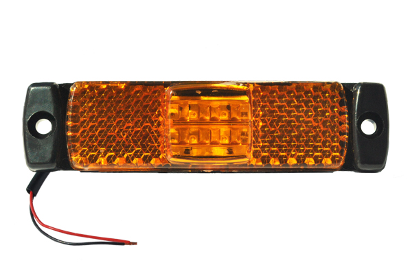 Фонарь габаритный LED 24V (желтый, мод.80-00)