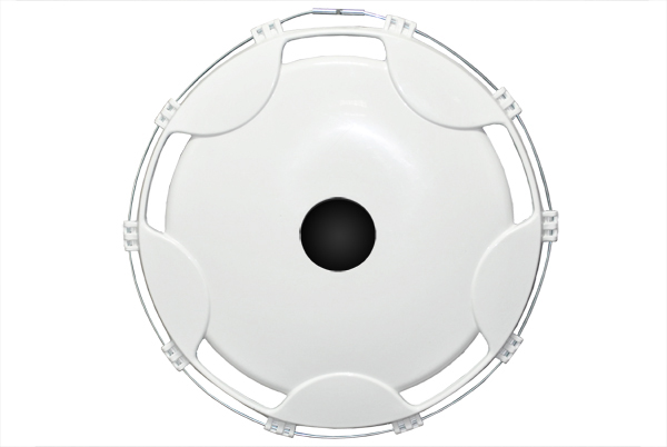 Колпак на диск колеса R-17,5 задний (пластик-белый)