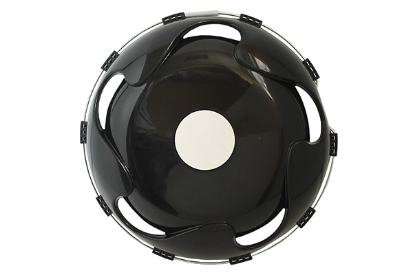 Колпак на диск колеса R-19,5 передний (пластик-черный)