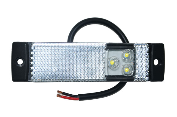 Фонарь габаритный LED (24V, белый) (720310/551443)