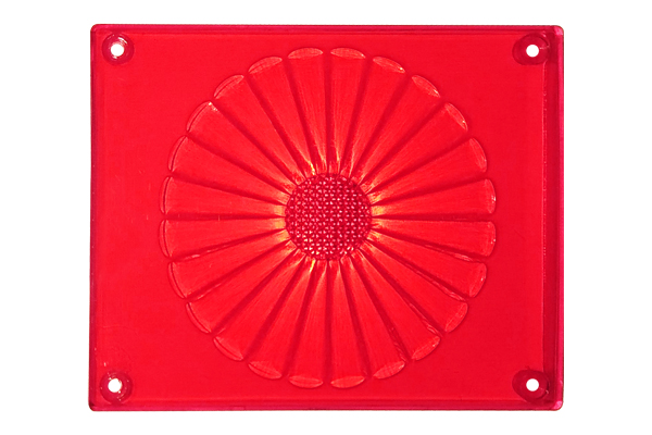 Стекло фонаря заднего (AT18047, красное)