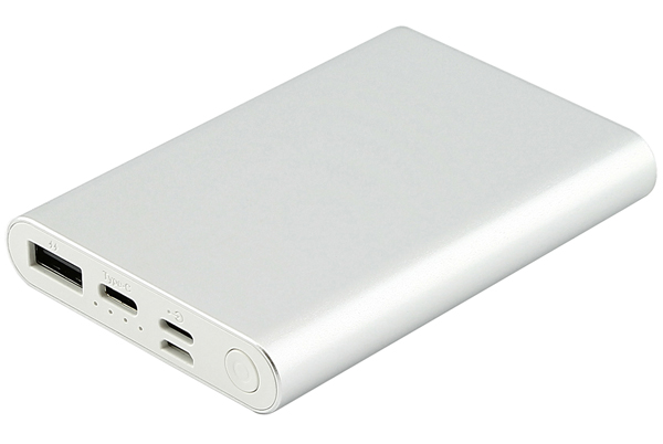 Внешний аккумулятор (Power Bank - 5000mAh, Micro USB/Type-C/USB - 5V/2.1А, Lightning 5V/1А)