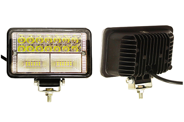 Фара светодиодная п/т и рабочего света 12-80V, 114W (152х108мм, 38 LED)
