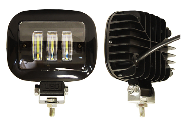 Фара светодиодная п/т и рабочего света, 10-30V, 30W (120х96мм, 3 LED)