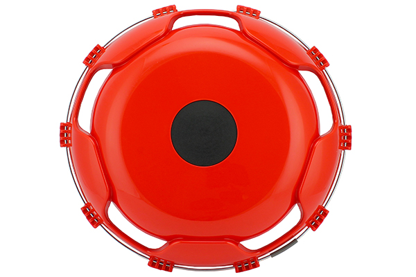 Колпак на диск колеса R-17,5 передний (пластик-красный)