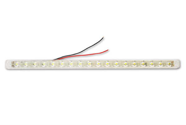 Фонарь габаритный LED 24V, белый (L= 330мм, 18-светодиодов)