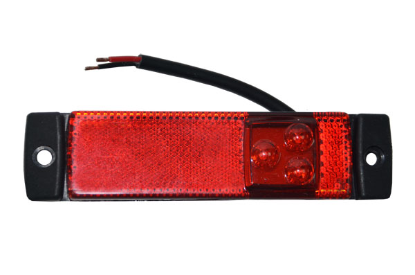 Фонарь габаритный LED (24V, красный) (720308/551441)