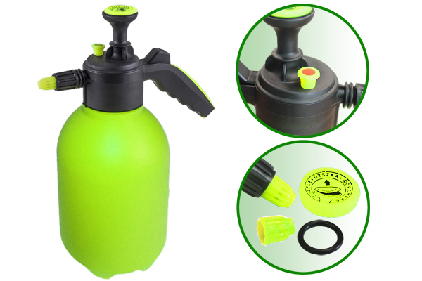 Опрыскиватель 2.0 литра (с клапаном сброса давления) цвет зеленый